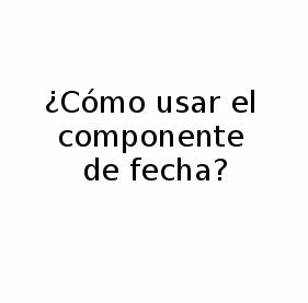 ayuda con calendario